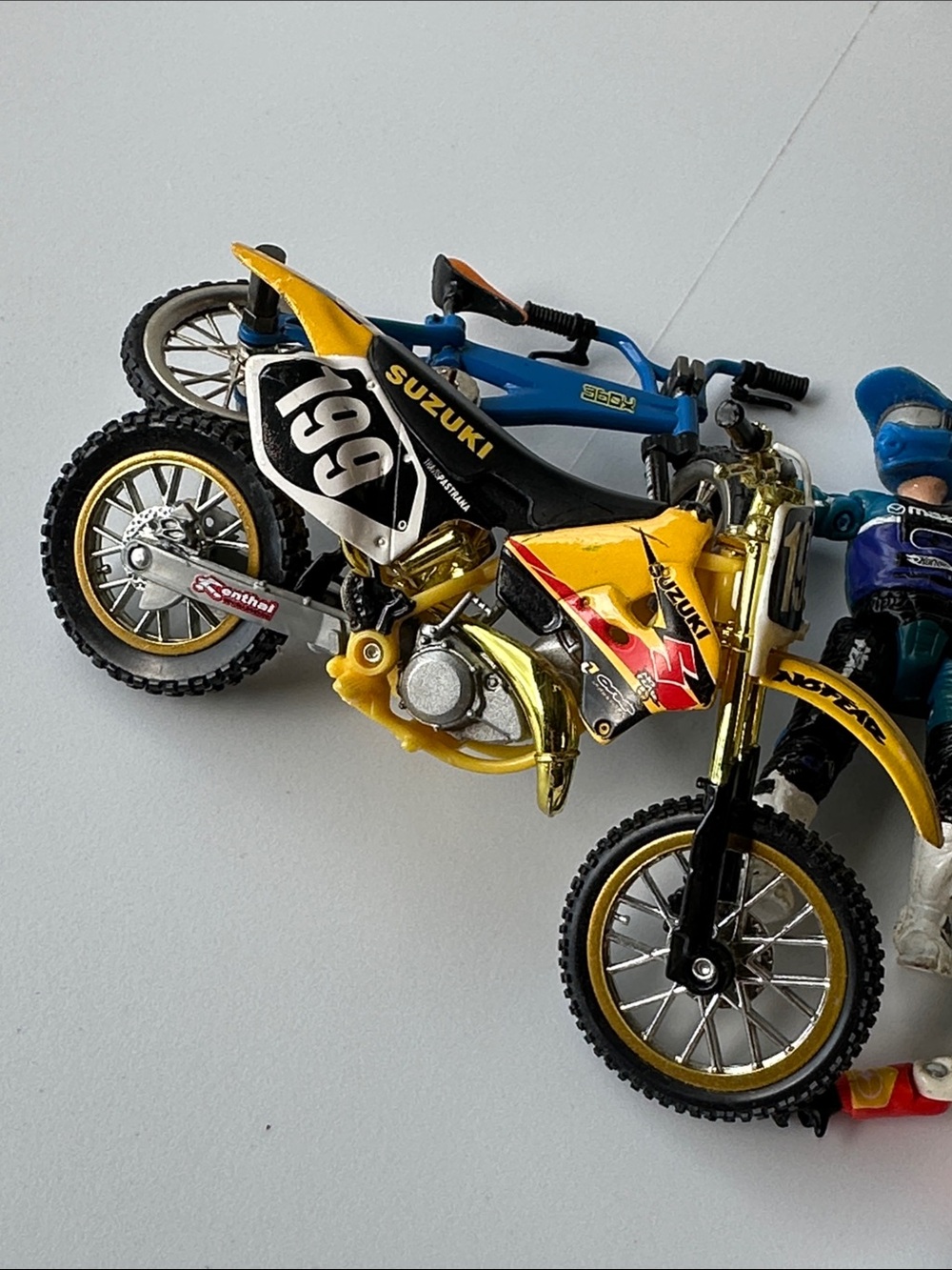 MXS MOTOCROSS motorcycles riders dirt bike action figures set Travis Pastrana - Picture 2 of 13